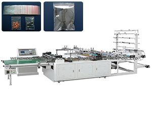 Máquina para fabricar bolsas ziploc con corte a calor RFQ-500,600,700,800B
